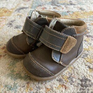 See Kai Run Sawyer II High Top Leather Boot Toddler Size 4